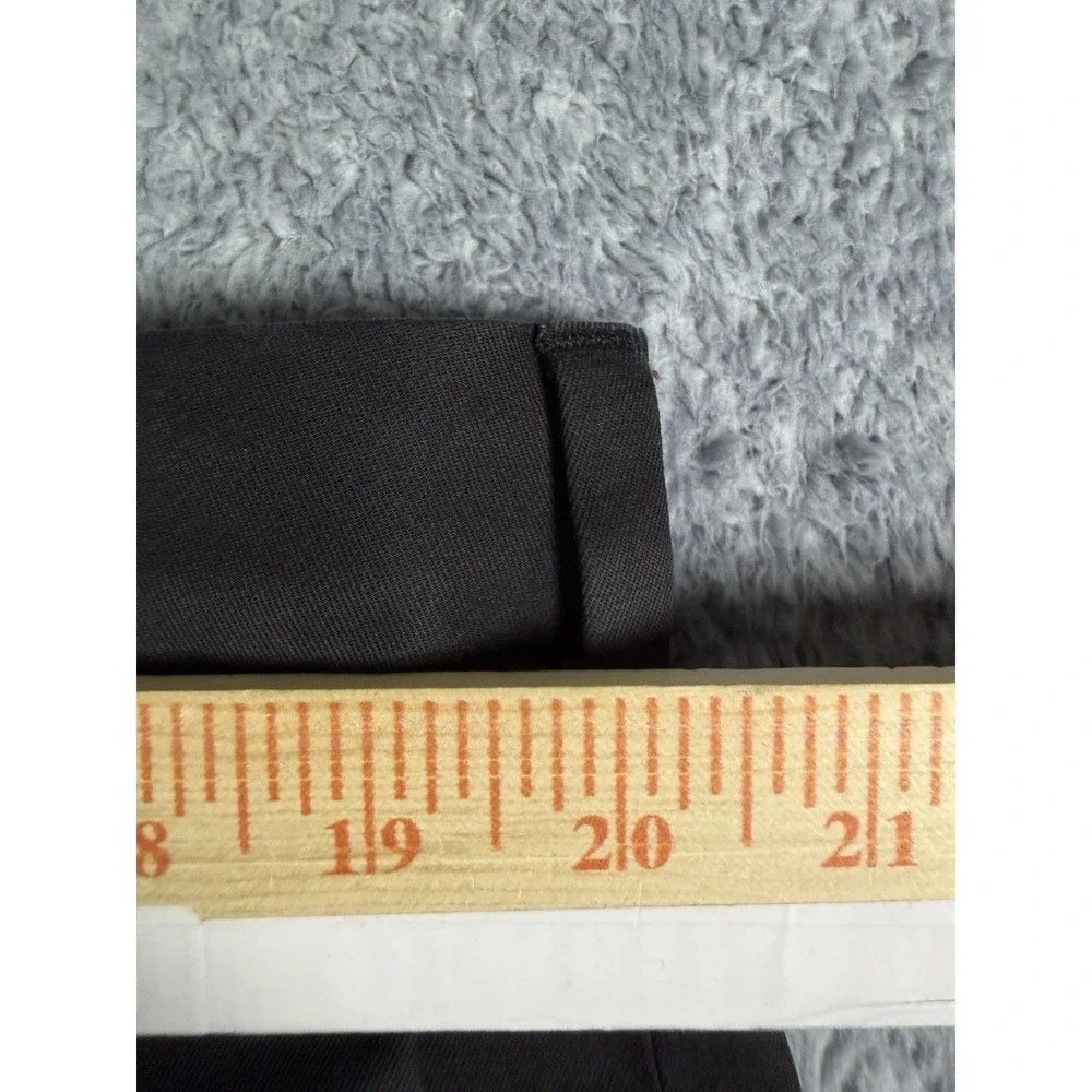 Brooks Brothers Advantage Chino Clark Fit Stretch Pants Mens Size 40x30 Black